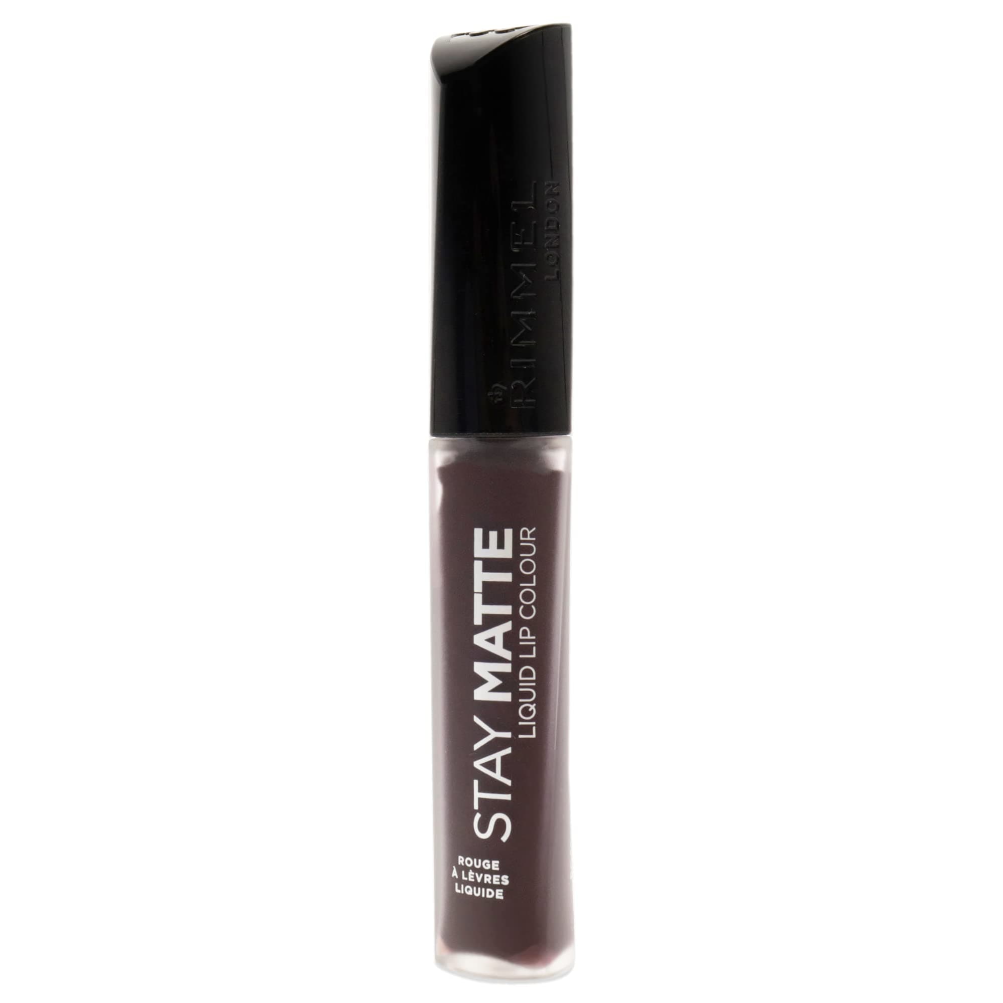 Rimmel London Stay Matte Liquid Lip Color with Full Coverage Kiss-Proof Waterproof Matte Lipstick Formula that Lasts 12 Hours - 870 Devotion, .21oz