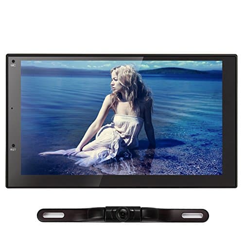 NAVISKAUTO(TM) 7 inch 2 Din Android 4.4 Quad Core HD 1024600 Resolution Car Stereo Radio Touch Screen GPS Navigation without DVD Player Support Bluetooth/OBD2/SW-Control/3G/WIFI (C0257+Y0812)