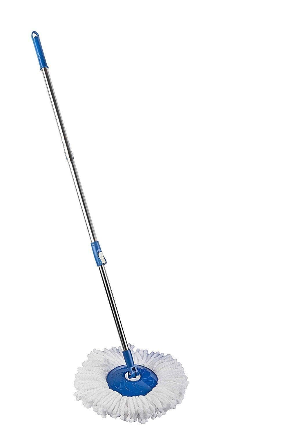Ivaan Spin Mop Handle with Refill, White