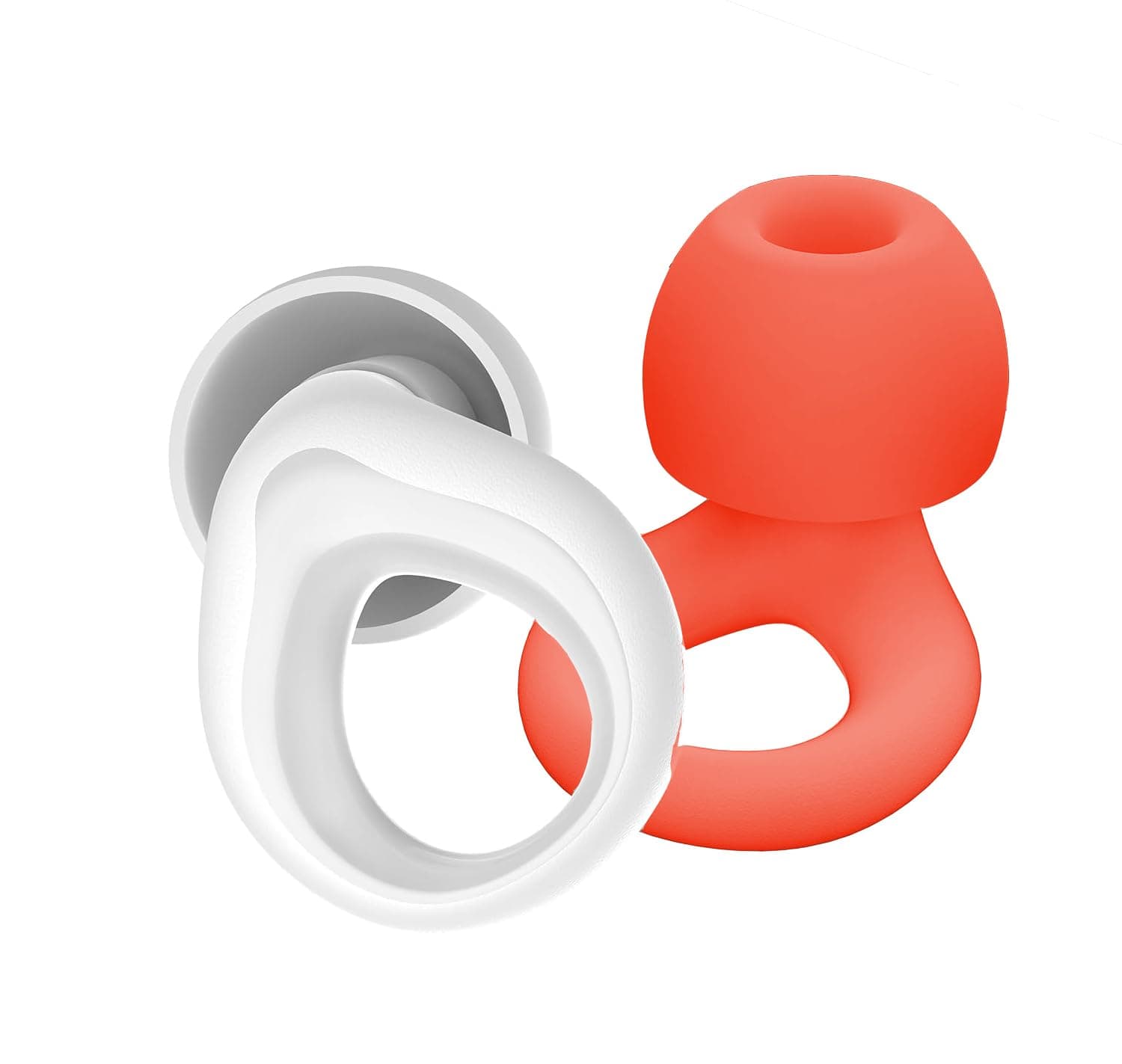 Ear Plugs for Sleeping White-Red