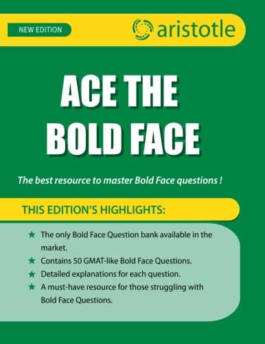 Ace the Bold Face: The best resource to master bold face questions