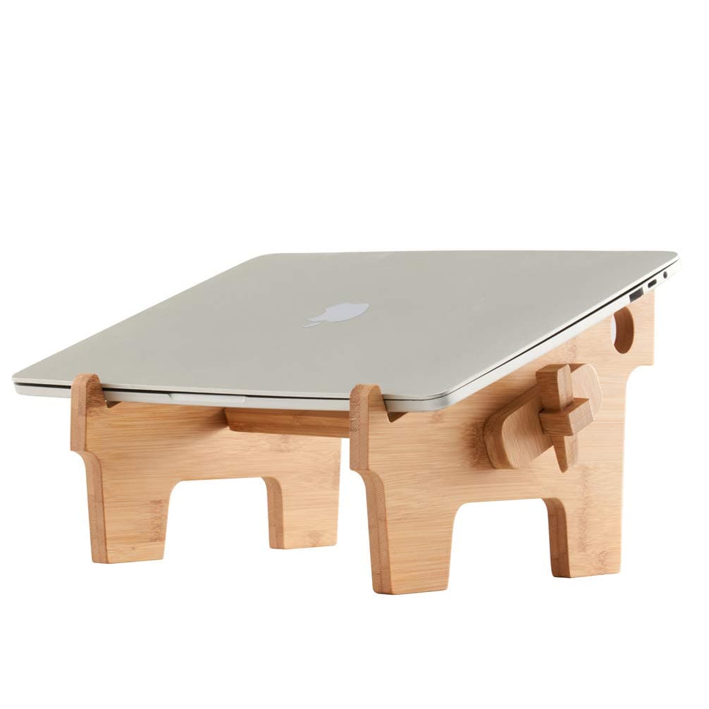 Laptop Stand for Desk MTWhirldy Desktop Stand Universal Computer Riser Stands for Laptop 11-15inch Compatible with MacBook Air Mac Pro HP DELL Acer Toshiba Lenovo Bamboo