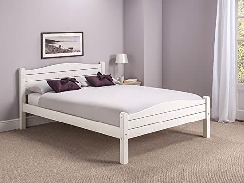 Snuggle Beds Elwood White 4FT6 Double Bed Frame