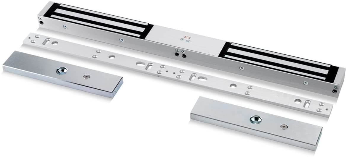 Amalocks U10004 Double Door Electromagnetic Lock Fail Safe Maglock for Access Control Systems 2x 272KG (600lbs) Holding Force Double Standard Magnet