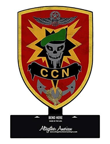 Command and Control North MACVSOG Vietnam Table Top Sign