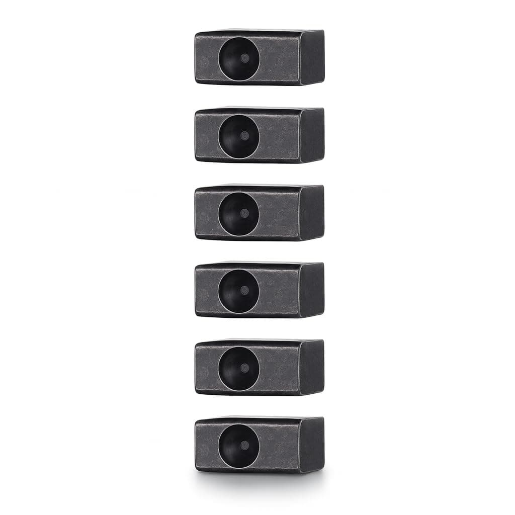 6 PCS Insert Blocks, Electric Guitar Tremolo Bridge Saddle Pro String Lock Insert Blocks for Electric Guitar Bridge Saddle Floyd Rose Block Floyd Rose Saddle Blocks