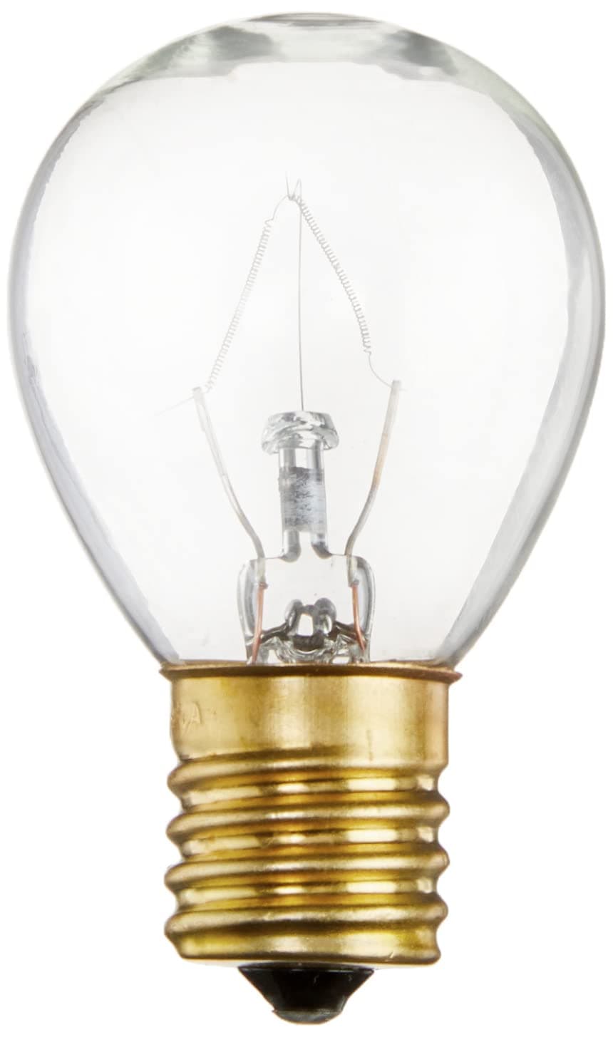 S3629 Intermediate Base 40-Watt S11 Light Bulb, Clear