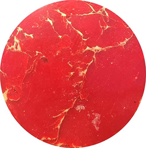 TruStone Pen Blank - Red with Gold Matrix