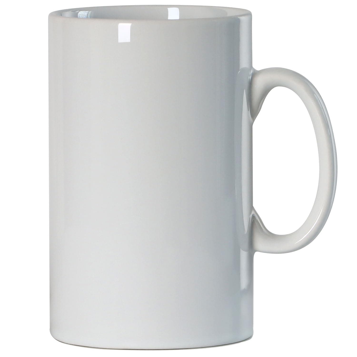 Smilatte 28 OZ Extra Large Ceramic Coffee Mug, M018 Classic Porcelain Boss Super Big Tea Cup with Handle for Office and Home, White