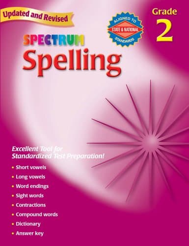 Spectrum Spelling, Grade 2 Paperback – December 25, 2006