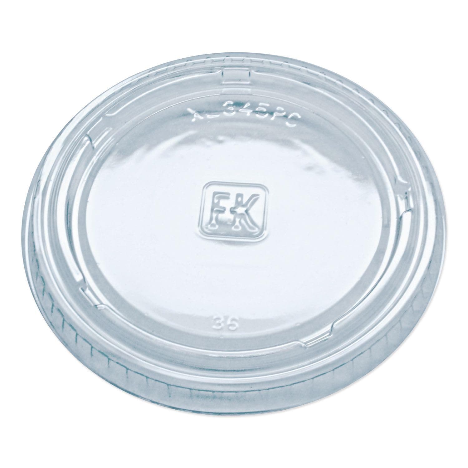Fabri-Kal Sealable Art Utility Cup Lids, Medium, Pack of 125
