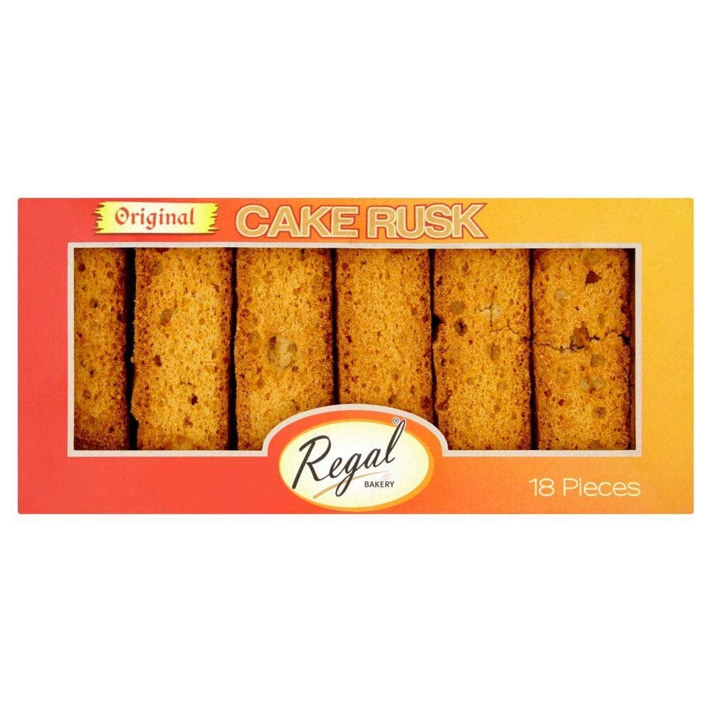 Regal Bakery Cake Rusk - Original - 18 Pieces