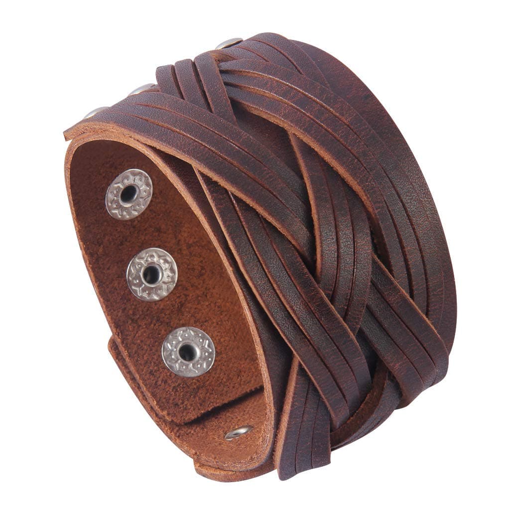 Brown Leather Bracelet