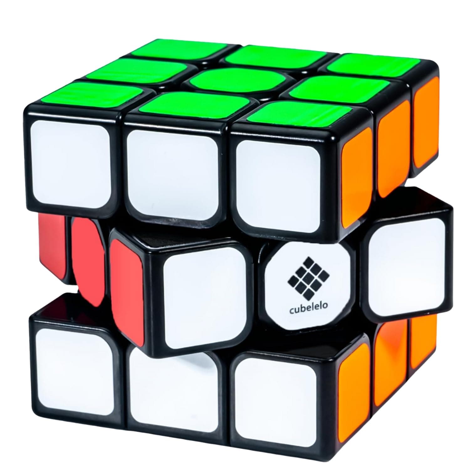 Cubelelo Drift 3x3 Black Speedcube | Beginner Cube for Kids & Adults | Magic Speed Stress Buster Brainstorming Puzzle (Multicolor) | Anti-Pop Technology | Smooth Turning | Durable