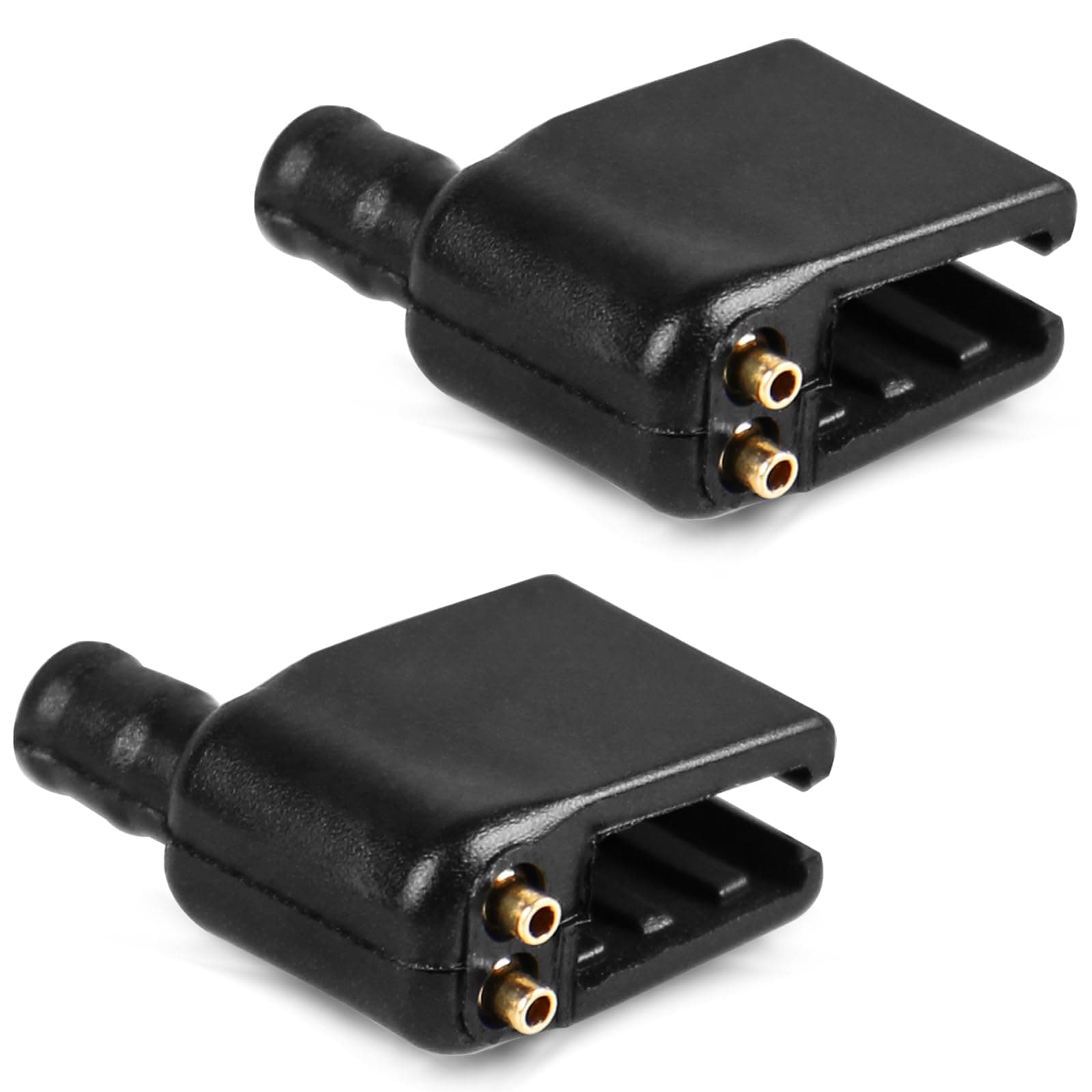 Xislet Upgraded 2 Pack Aimable Brass Windshield Washer Wiper Arm Nozzles Compatible with Mercedes, Dodge Sprinter and Peterbilt Van RV Truck Wiper Sprayer Replace 47191/68017440AA