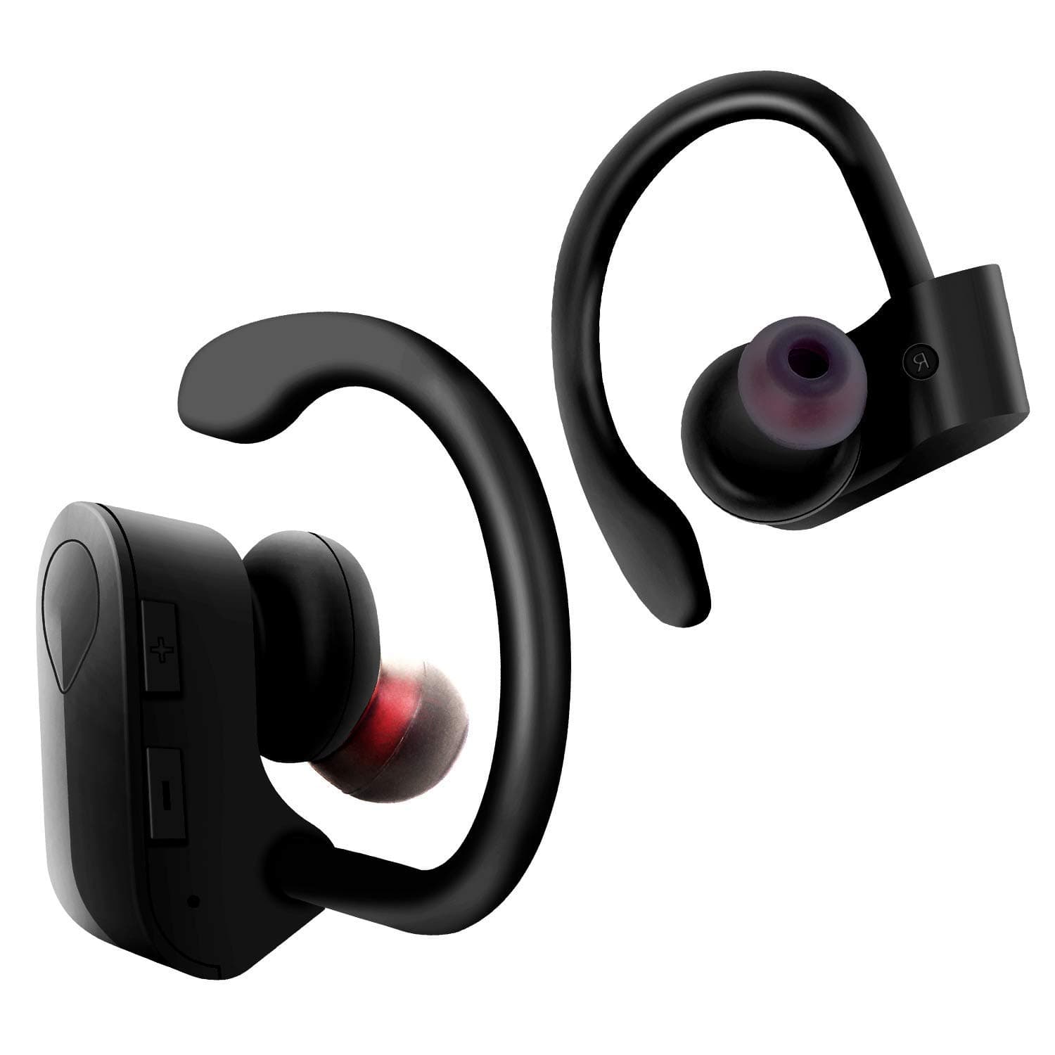 UUTZ Wireless Headphones Bluetooth, Bluetooth 5.0 Wireless Earbuds,Waterproof Wireless Sport Earphones w/CVC 6.0 Noise Cancelling Mic, Ergonomic Ear Hooks for Running Workout,iPhone,iPad,Samsung