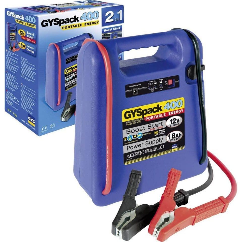 GYS Gyspack Auto 400A/1000A 12V Lithium Ion Jump Starter for Passenger Car & Truck