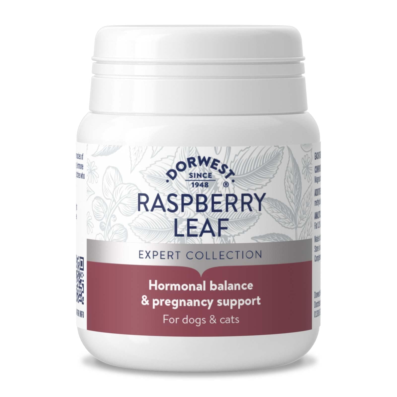 Dorwest Raspberry Leaf Tablets (Size: 100 Tablets)