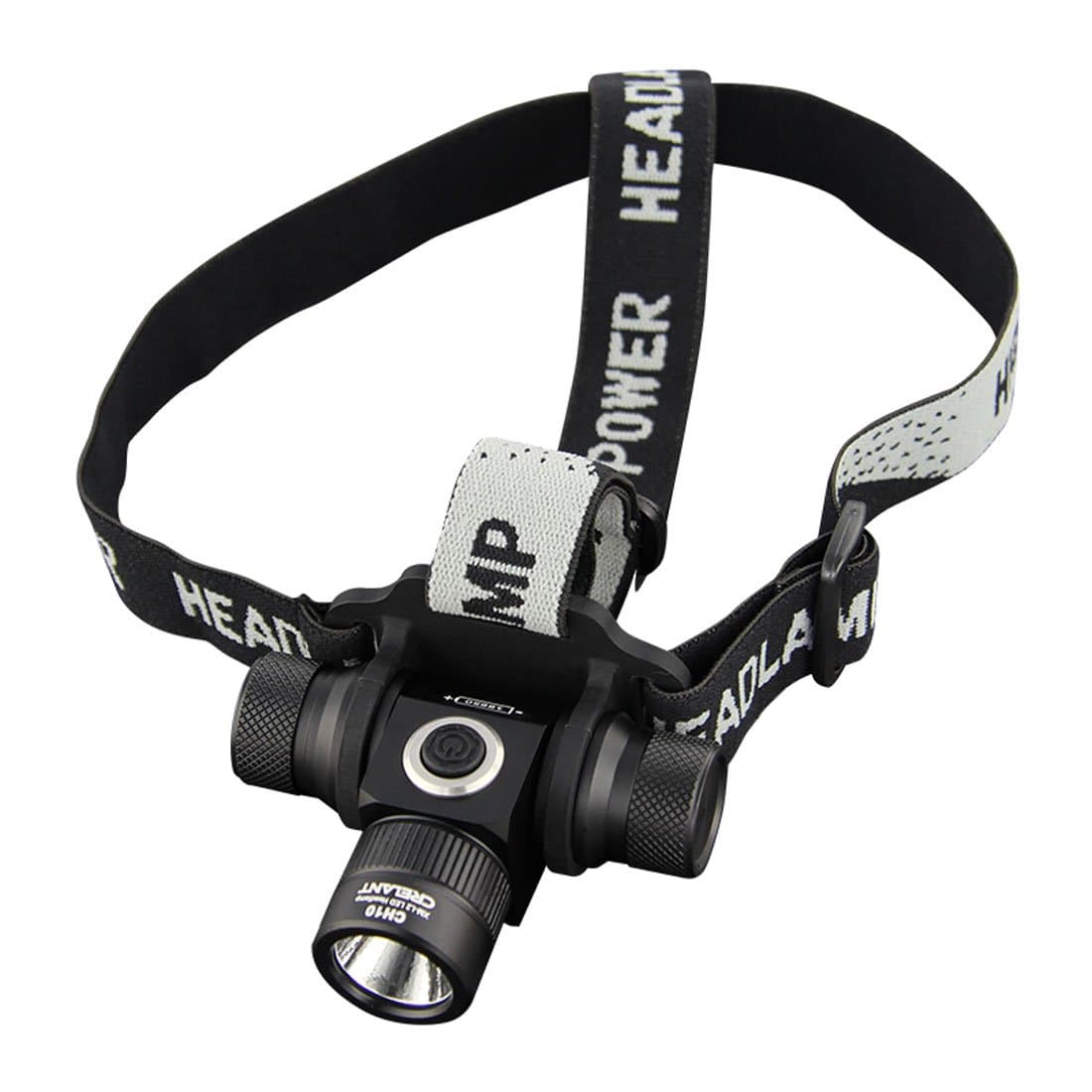 CRELANT CH10 LED Headlamp EDC Flashlight Tactical Torch CREE XM-L2 460 Lumens Ultra Bright IPX-8 Waterproof(CH10 Cool White)