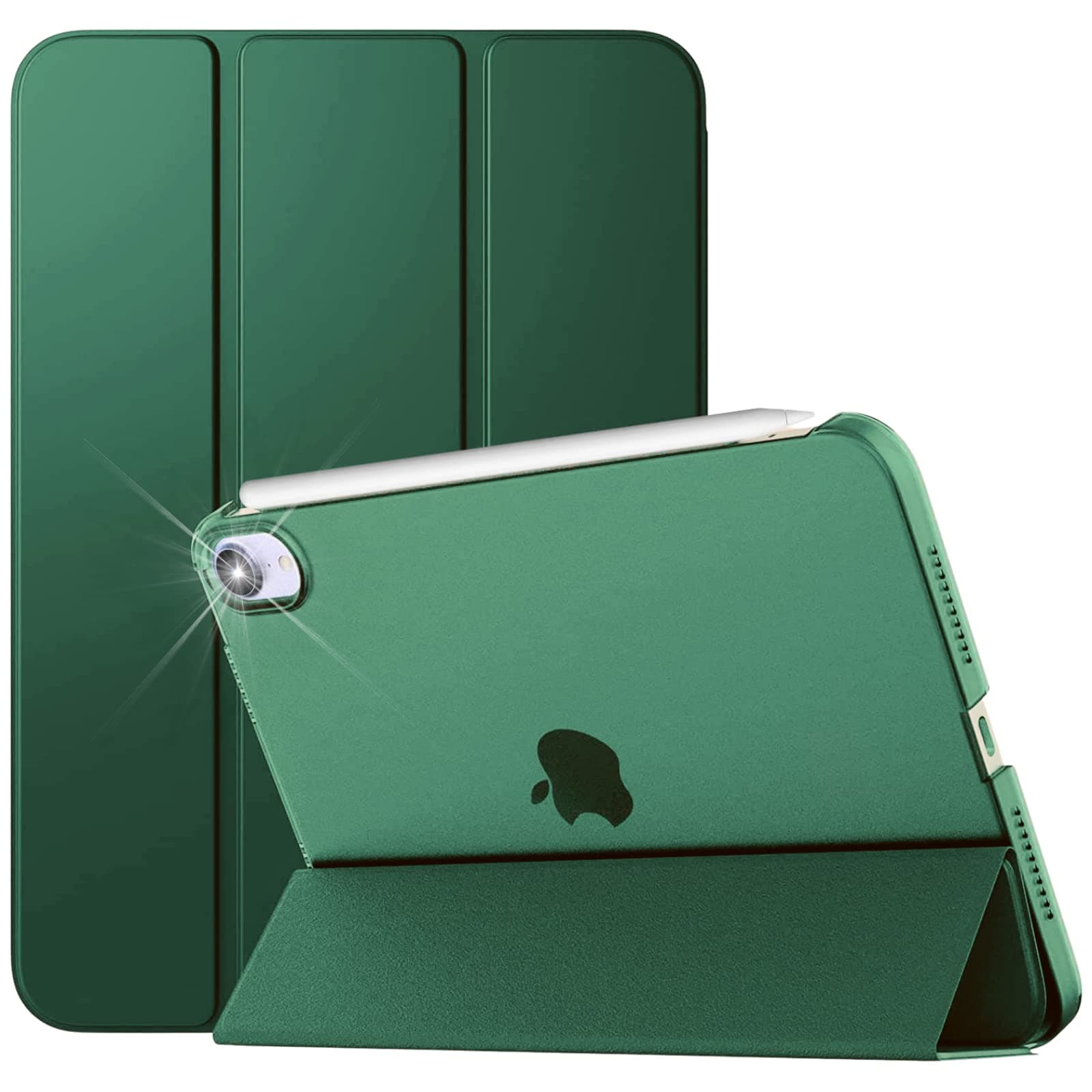 – For iPad Mini 7 (A17 Pro, 2024) / Mini 6 (2021) Generation Case, 8.3 inch - Auto Wake/Sleep Cover - Mini 7th / 6th Models: A2993_A2995_A2996_A2567_A2568_A2569 (Emerald Green)