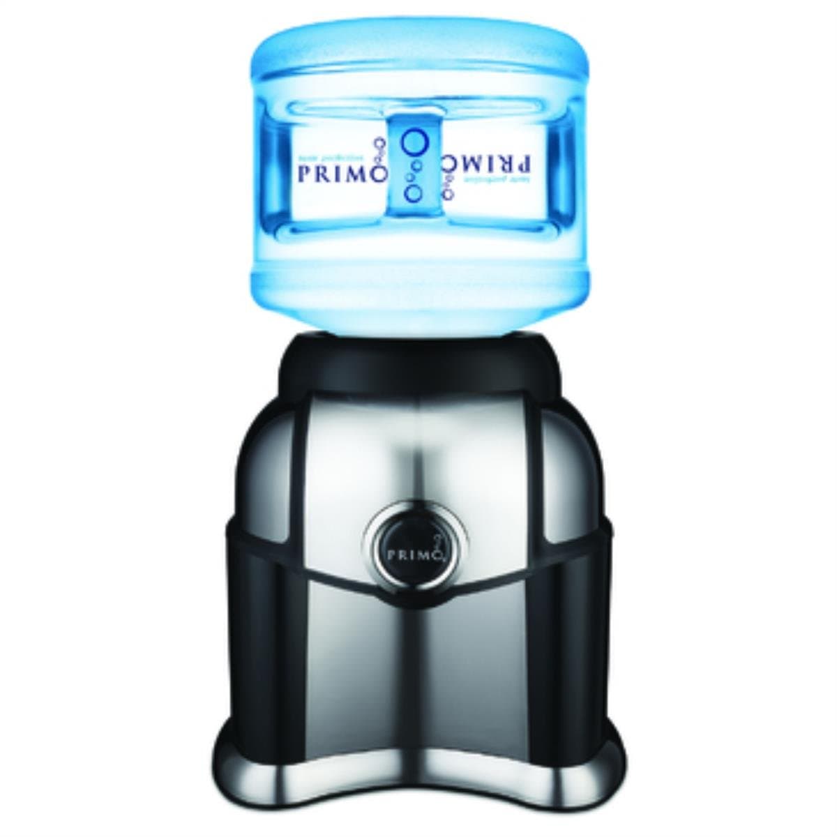 Compact Size Water Dispenser in Black & Chrome