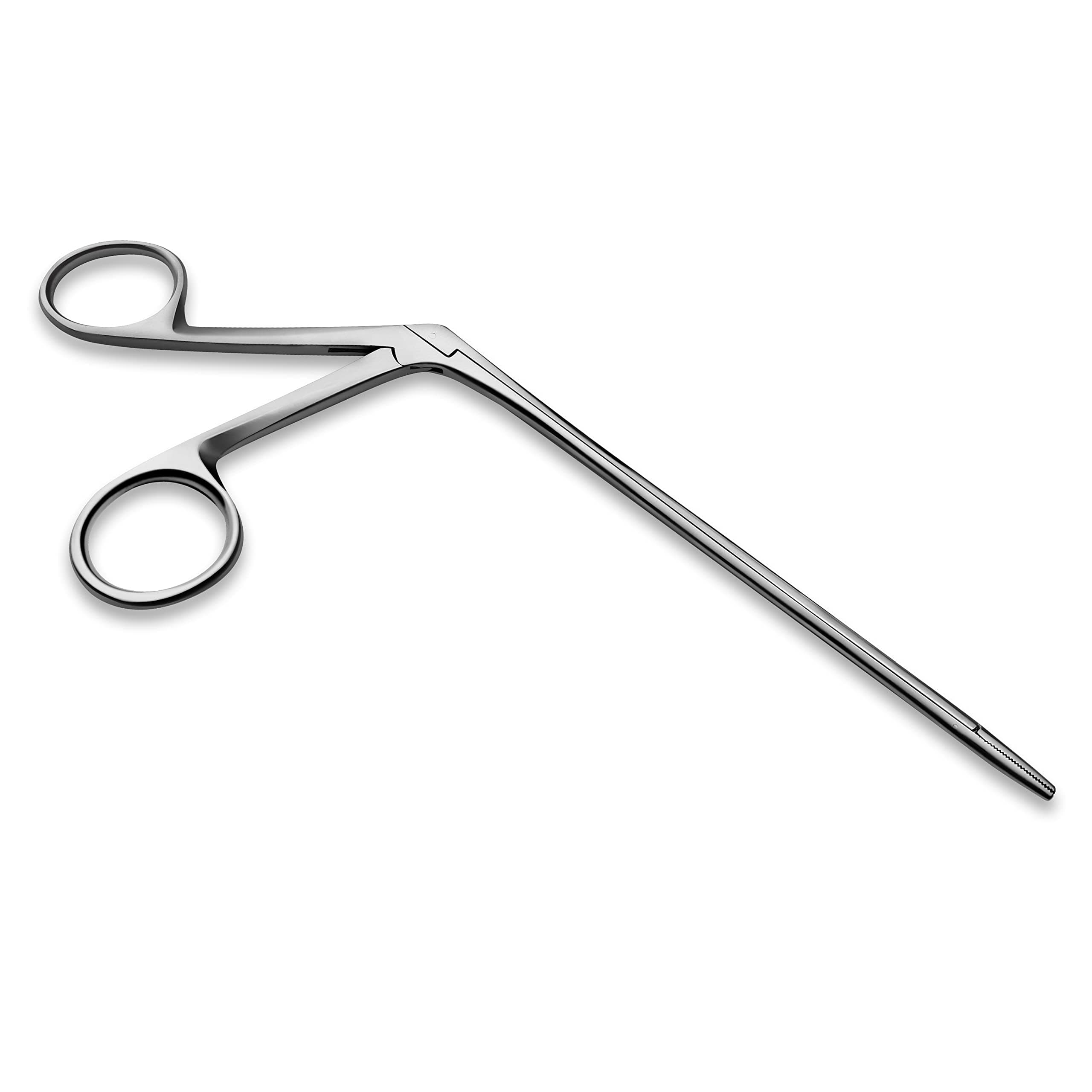 Precise Ent Procedures With Alligator Ear Forceps - Curved Jaw Design, Non-slip Handle, Fine Tip, Reusable And Easy To Clean-5.5 Inch