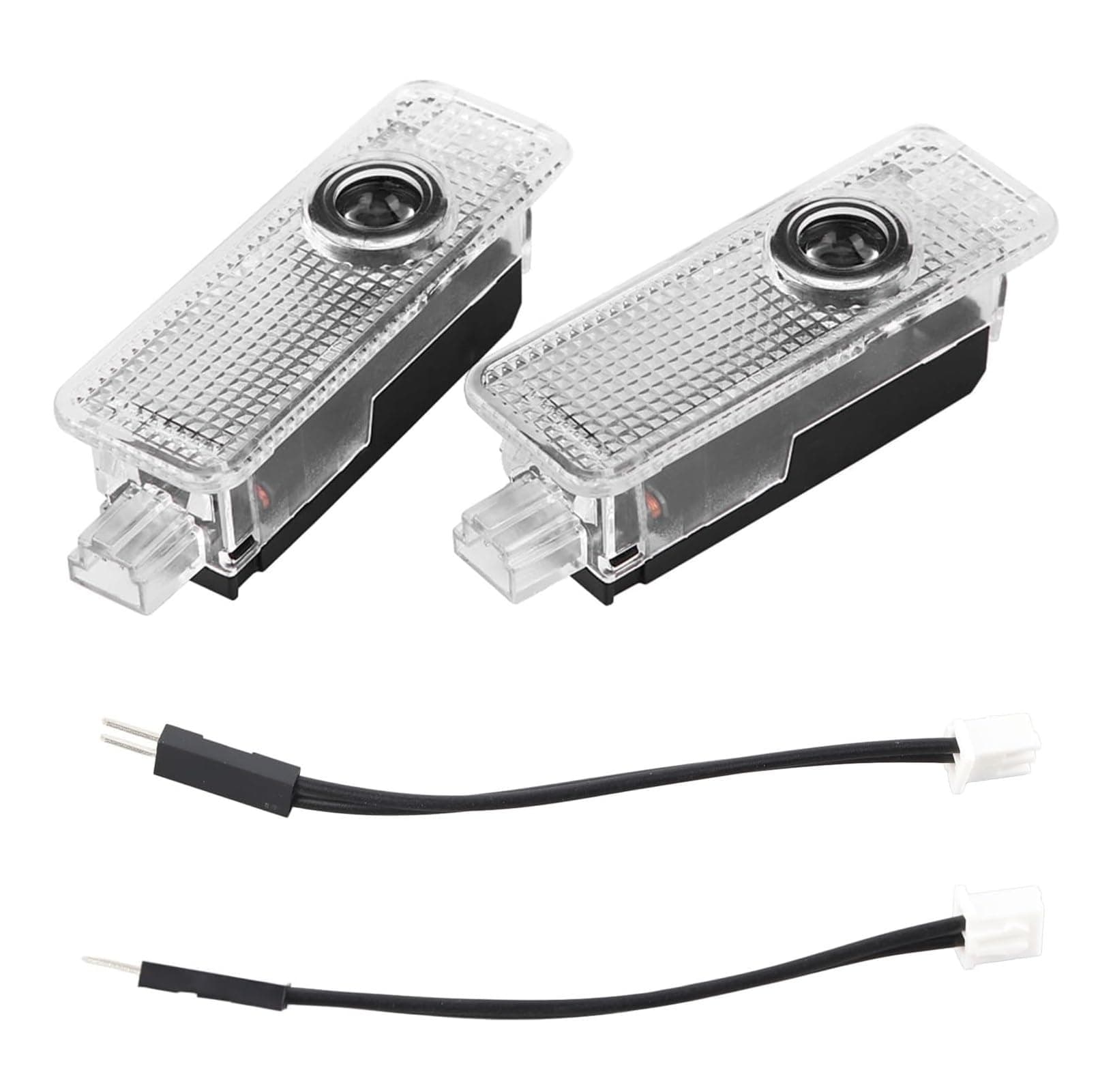 Headerbs 2pcs LED Door Light Logo Projector Door Projection Courtesy Puddle Light for Jaguar XE F TYPE