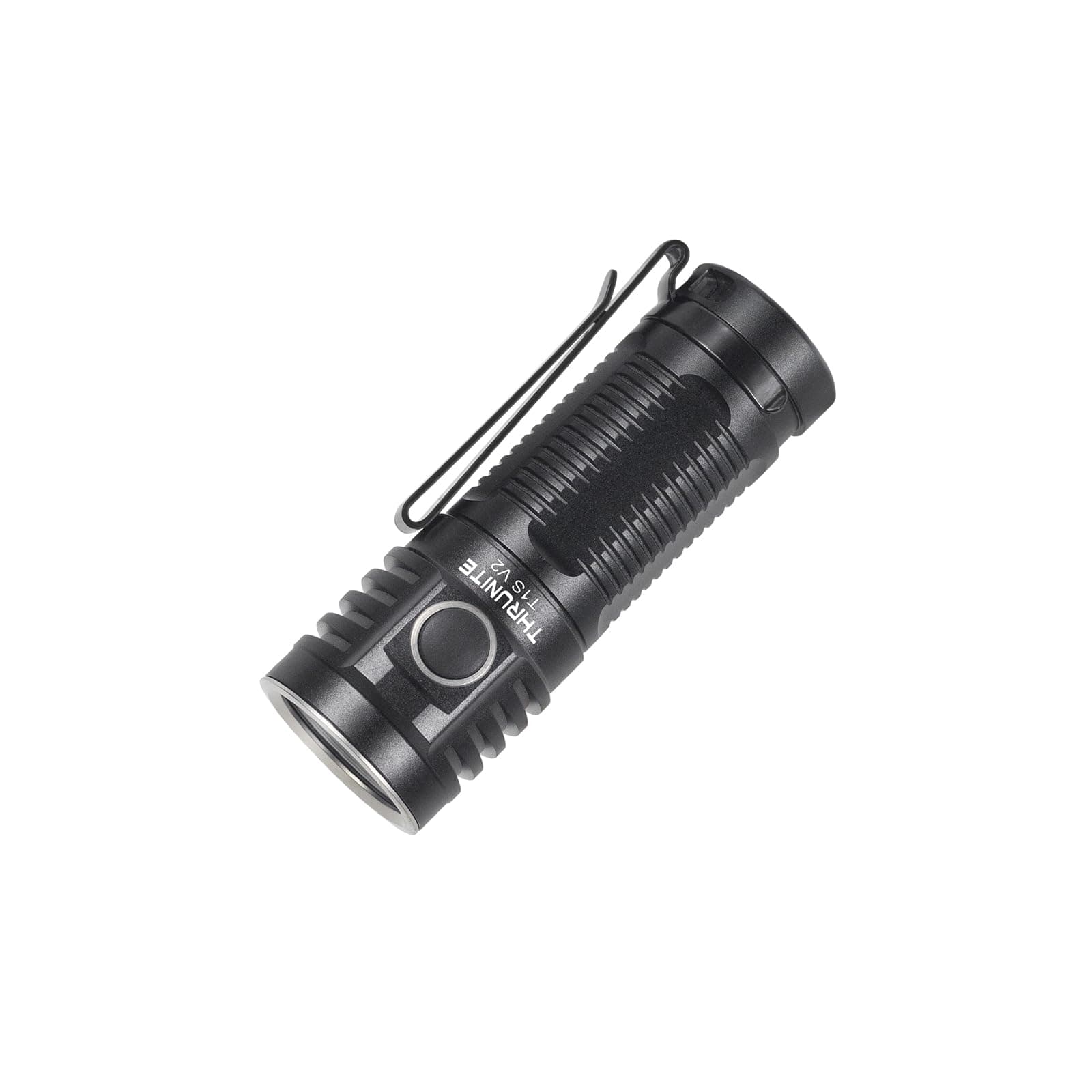 ThruNite T1S V2 Magnetic Tailcap Mini Flashlights, USB C Rechargeable Flashlight with SST40 LED, 1212 Lumen, 184 Meters Throw EDC Flashlight - Black CW