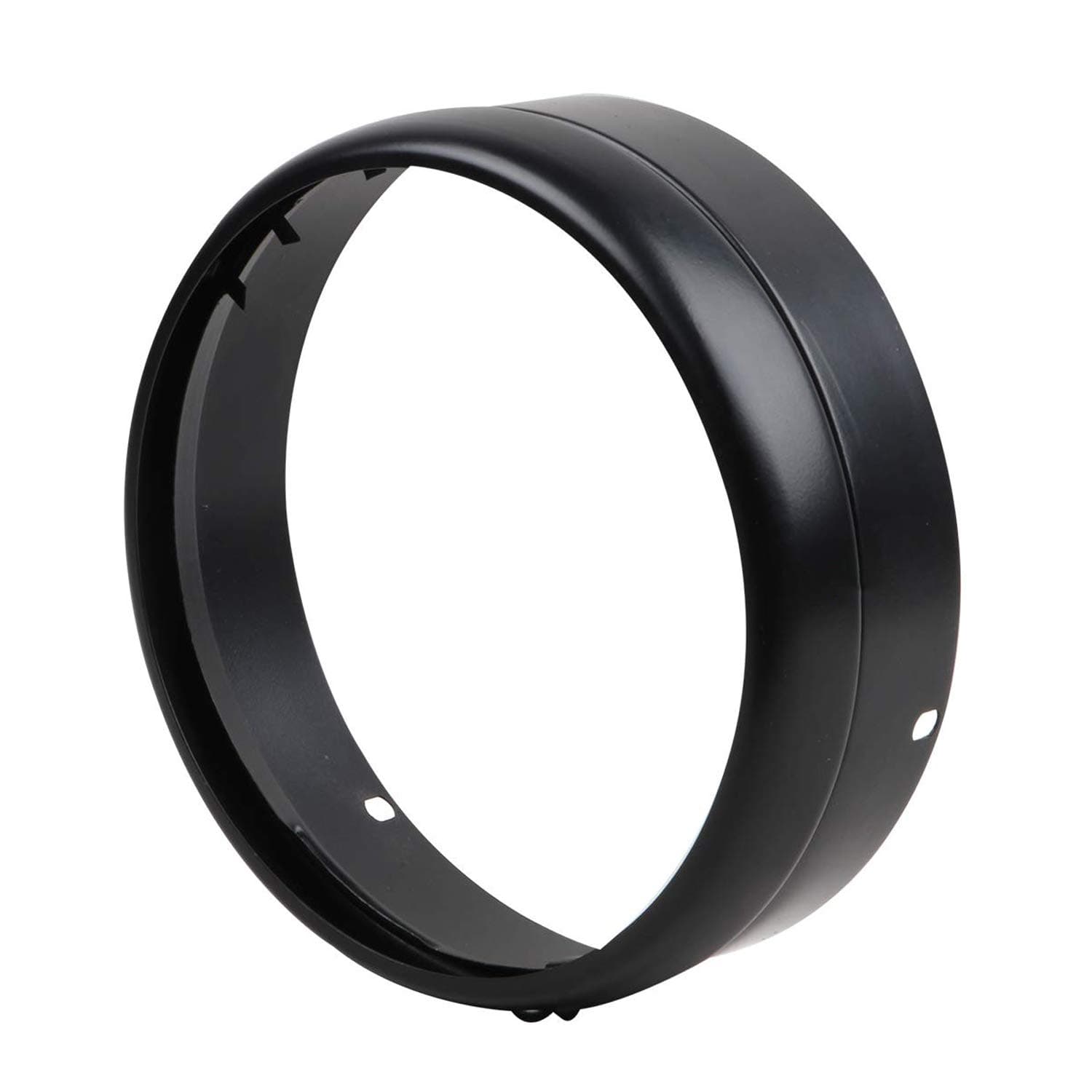 Topbird TBIOHG1 Inner & Outer Ring for Head Light Grill Heavy Duty Metal Headlight Cover Compatible with Classic Electra and Standard Motorcycles (2 Pieces Black)