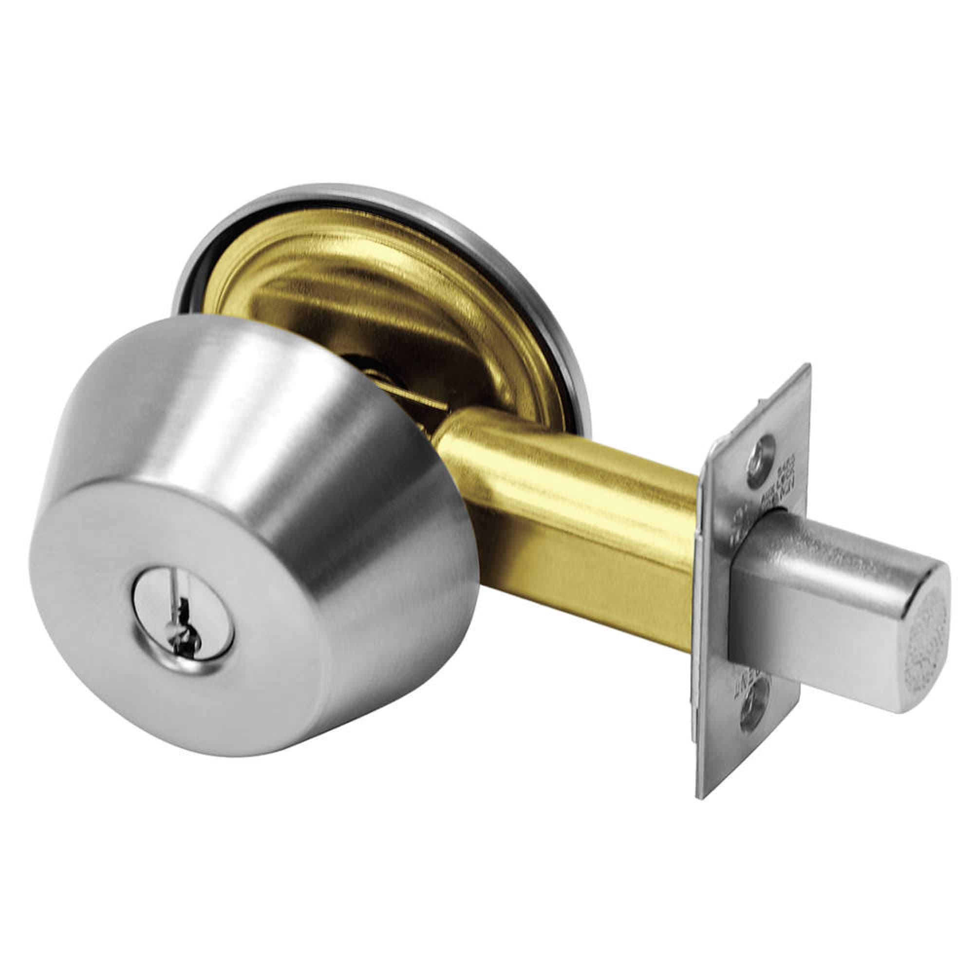 Deadbolt w/Thumbturn, , Satin Chrome