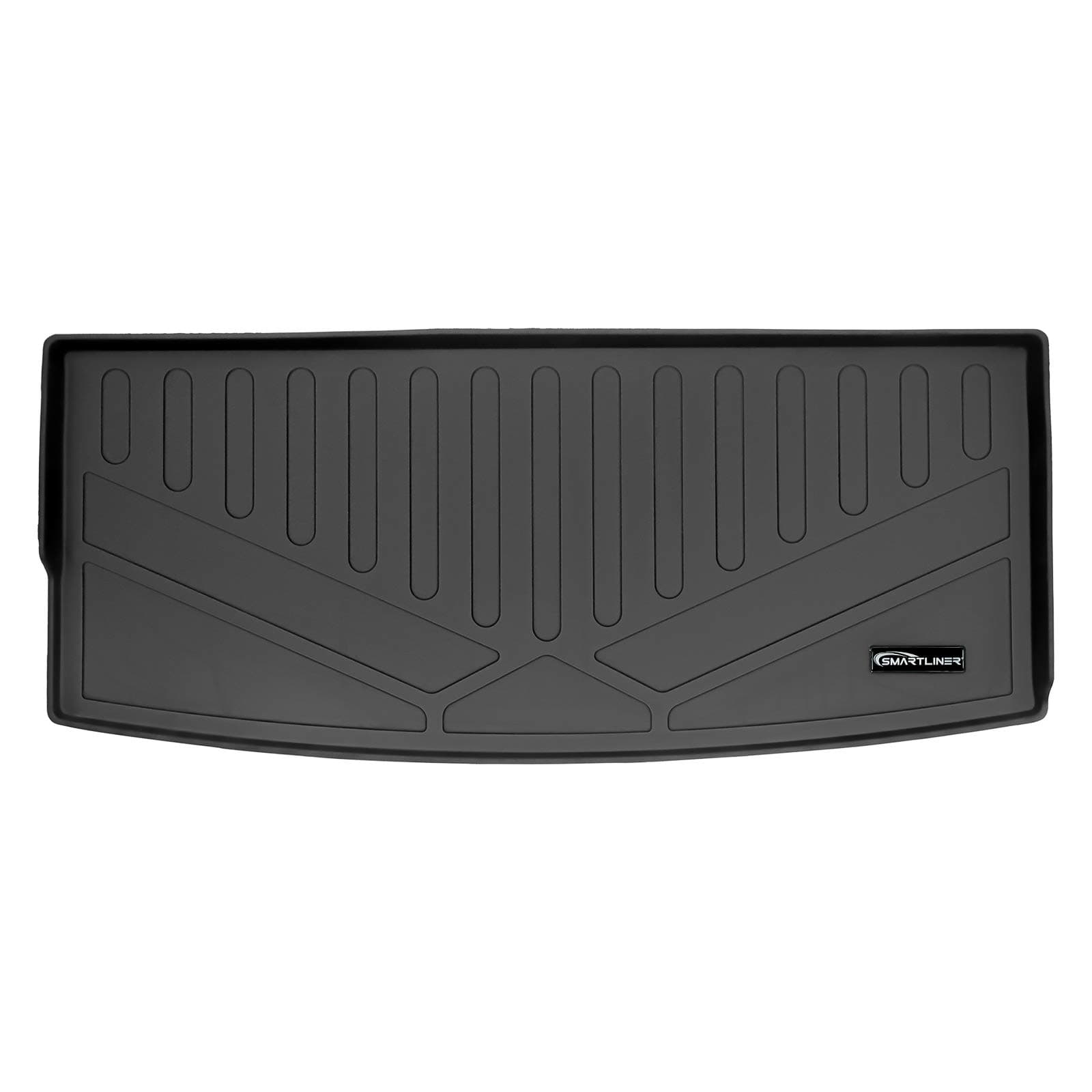SMARTLINER Custom Fit Black Cargo Liner Behind The 3rd Row Seats Compatible with 2021-2023 Cadillac Escalade