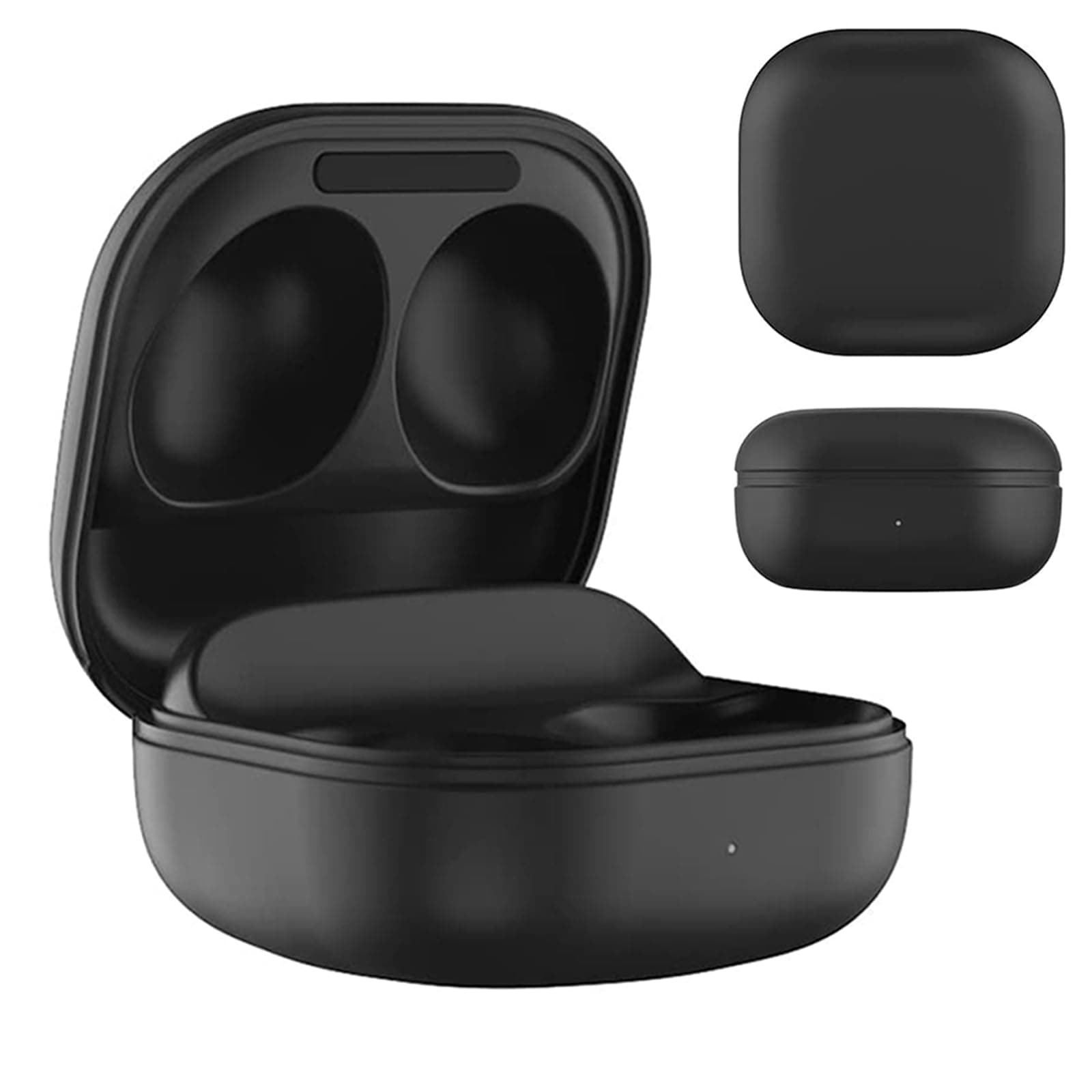 Compatible for Galaxy Buds Pro SM-R190 Charging Case, Wireless and Wired Charger Dock Station with Type-C Charge Cable for Samsung Galaxy Buds Pro (700mah, Black)