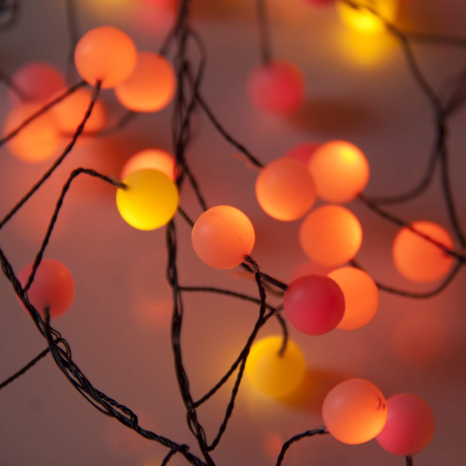 240 Sunset Berry Cluster Lights