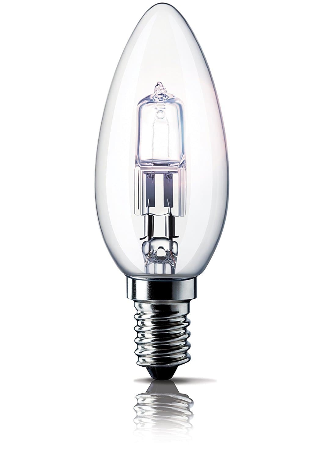 E14 Energy Saving Candle Halogen Bulb 28W H9.7 x Dia. 3.5cm
