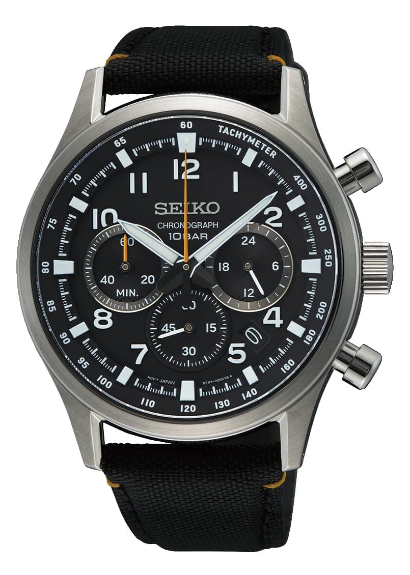 Men's Chronograph Quartz Watch with Nylon Strap