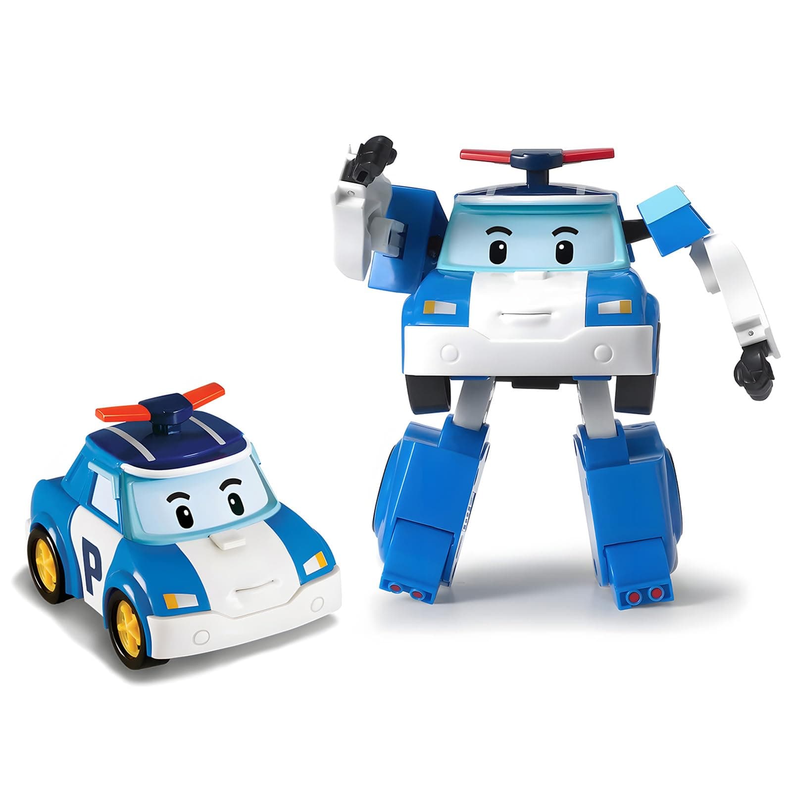 Robocar Poli Transforming Robot Toy (Multicolour)