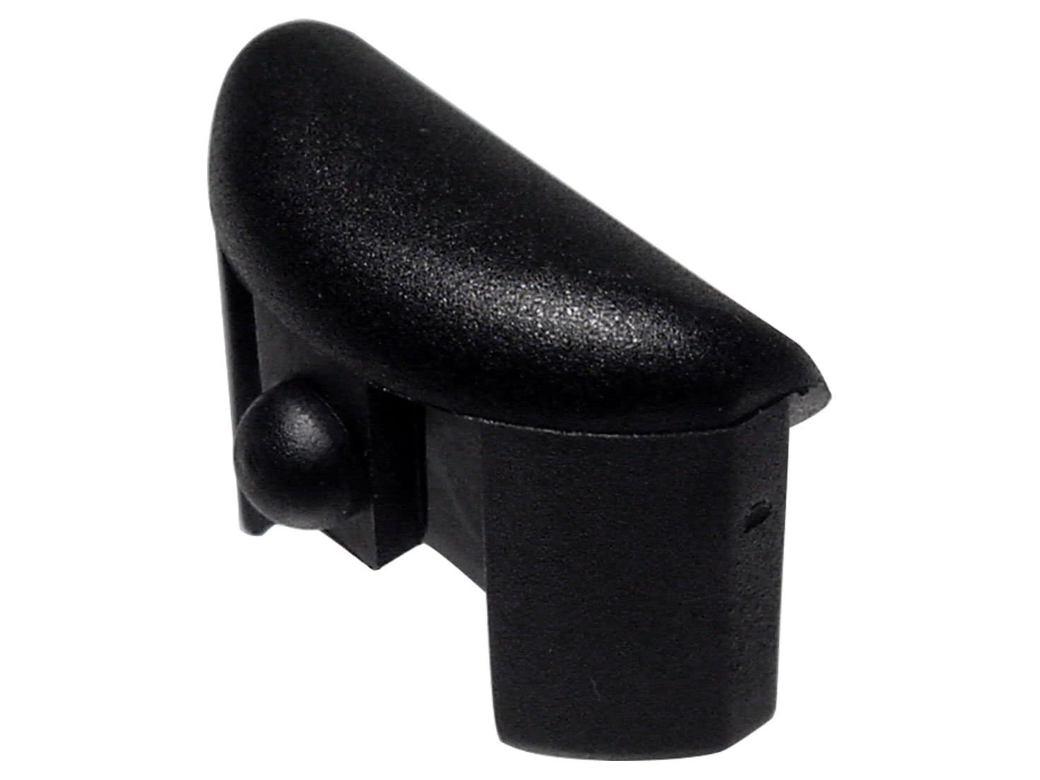NDZ Performance Jentra JP7 Grip Frame Insert Plug for Glock Gen 4 20, 21, 40, 41 in 10mm & .45, Black Polymer - Plain