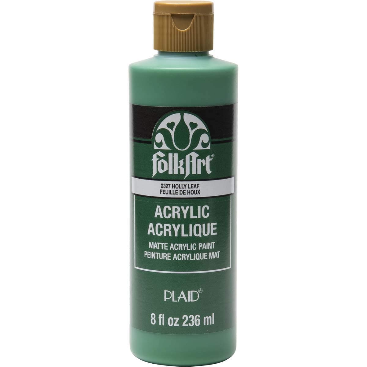 FolkArtAcrylic Paint, 8oz, Holly Leaf