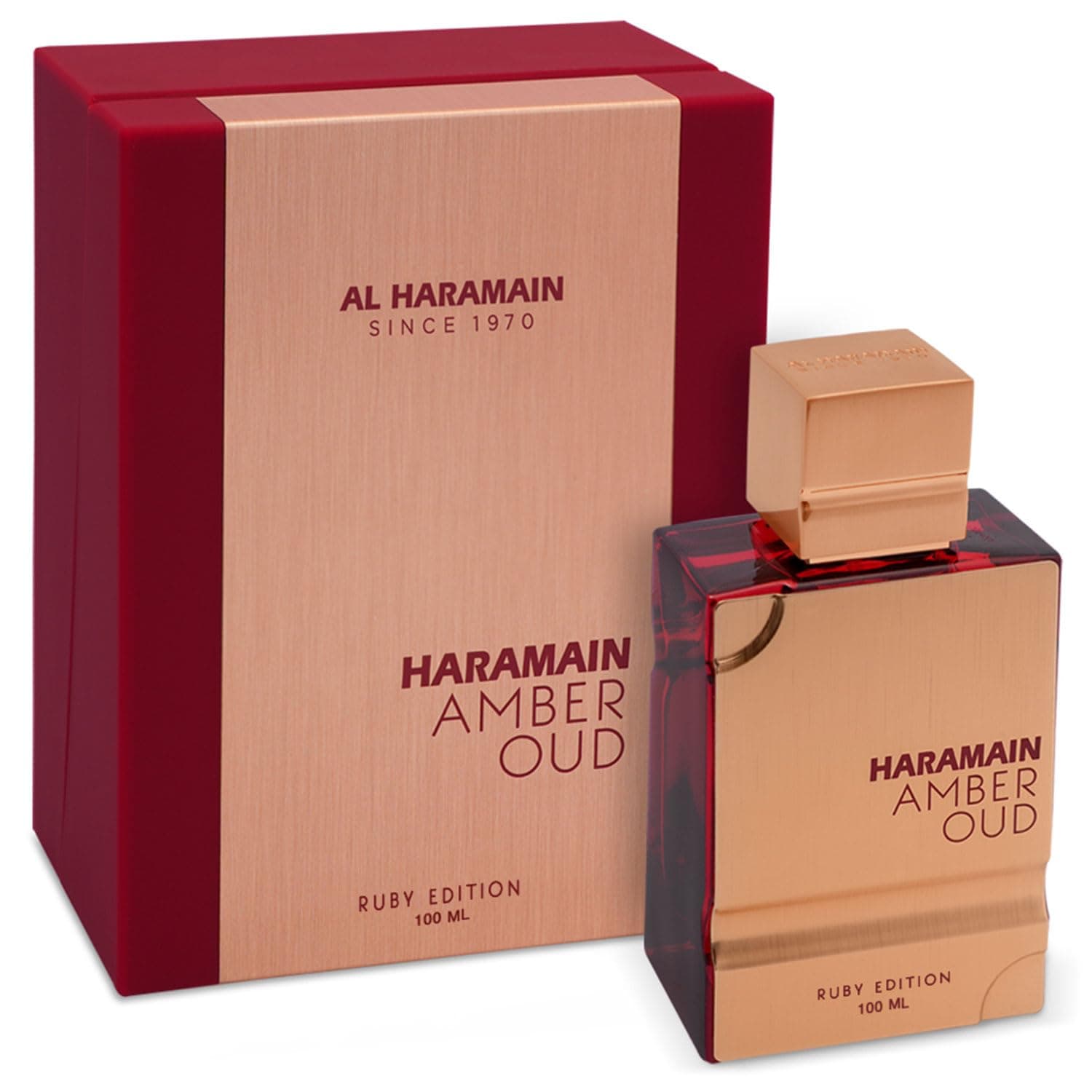 Al Haramain Amber Oud Ruby Eau De Parfum for Unisex 3.3 Ounce