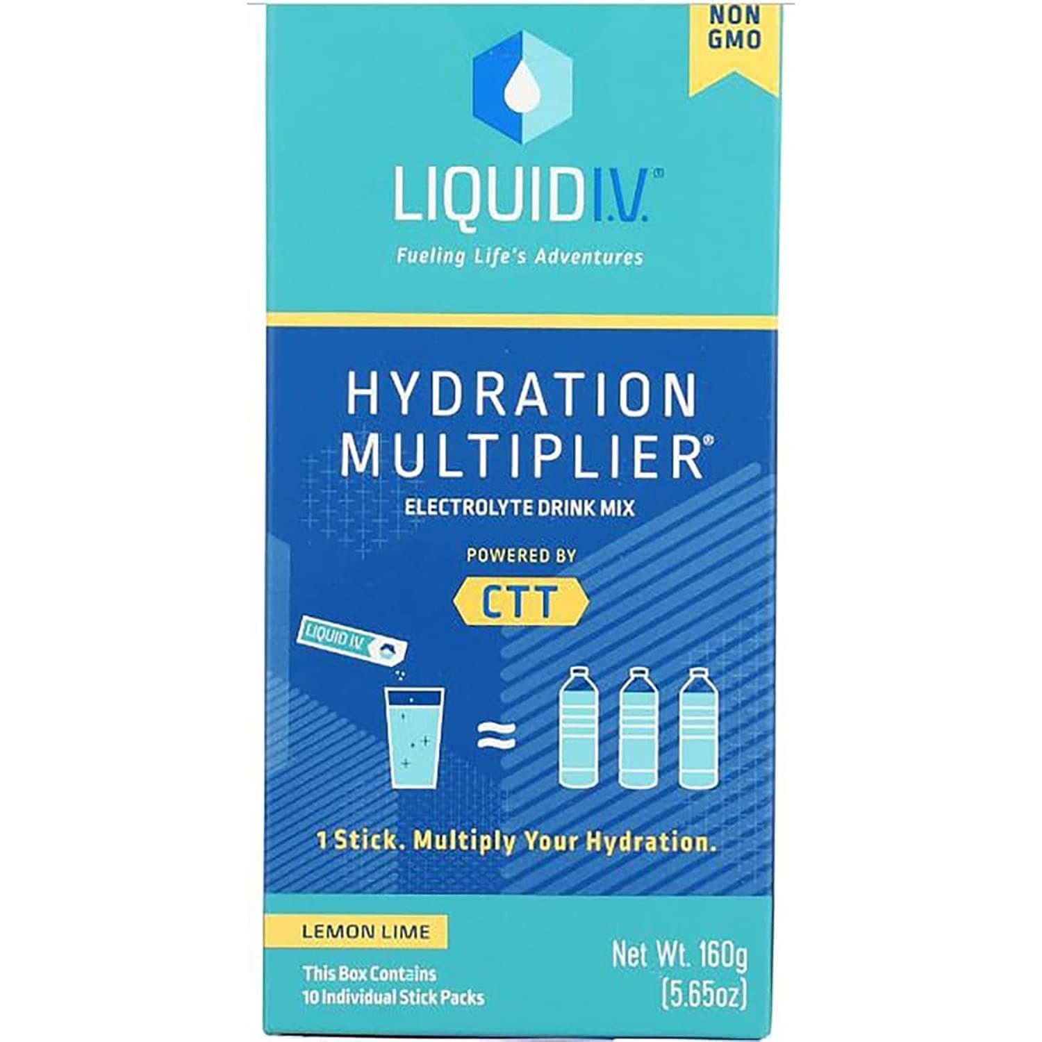 Hydration Multiplier (Lemon Lime, 0.56oz)- Pack of 10