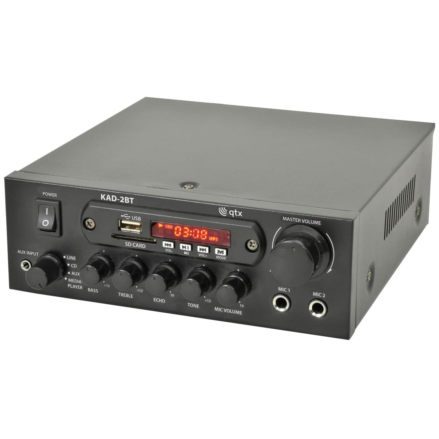 QTX | Digital Stereo Amplifier With Bluetooth Wireless Connectivity