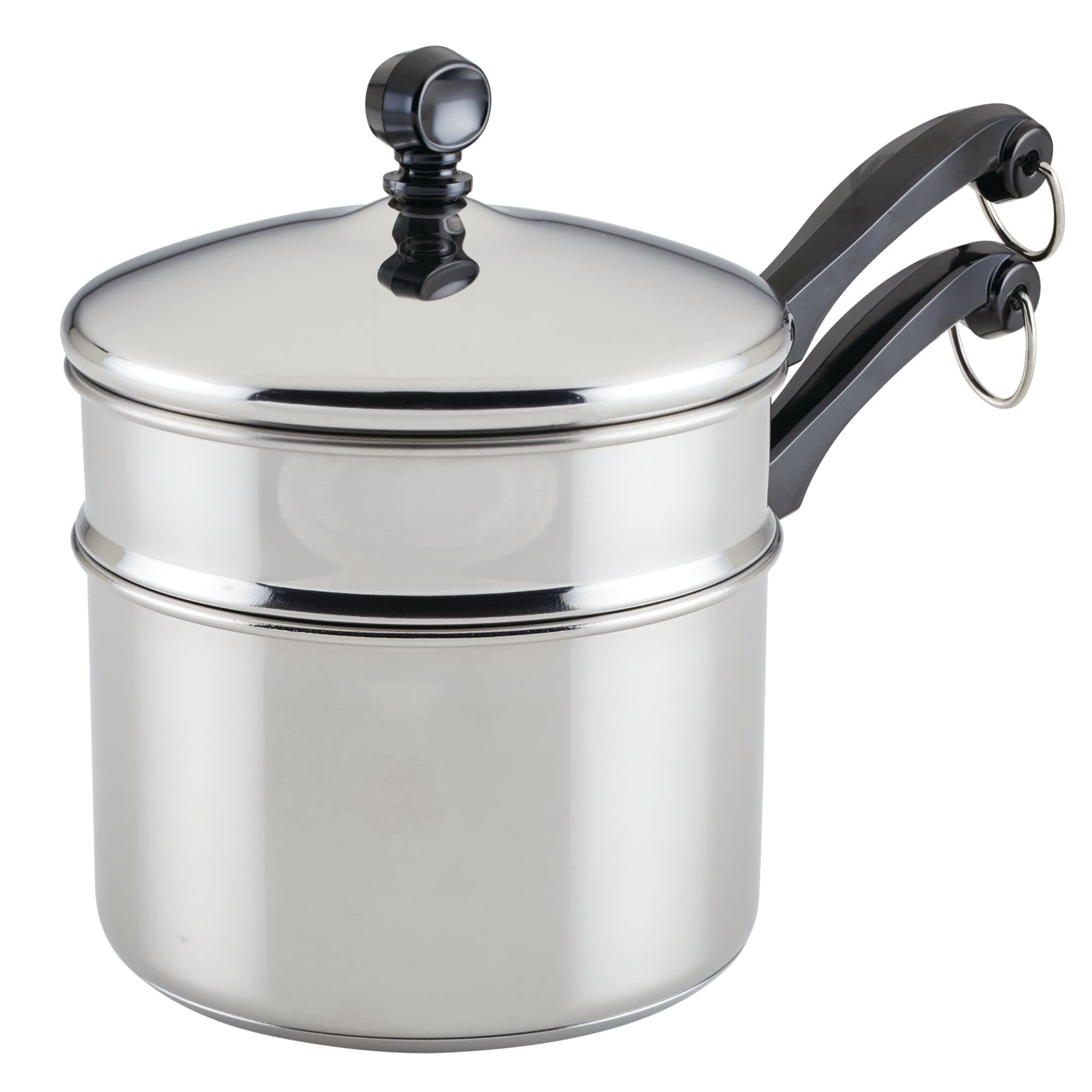 Classic Stainless Series 2-Quart Covered Double Boiler