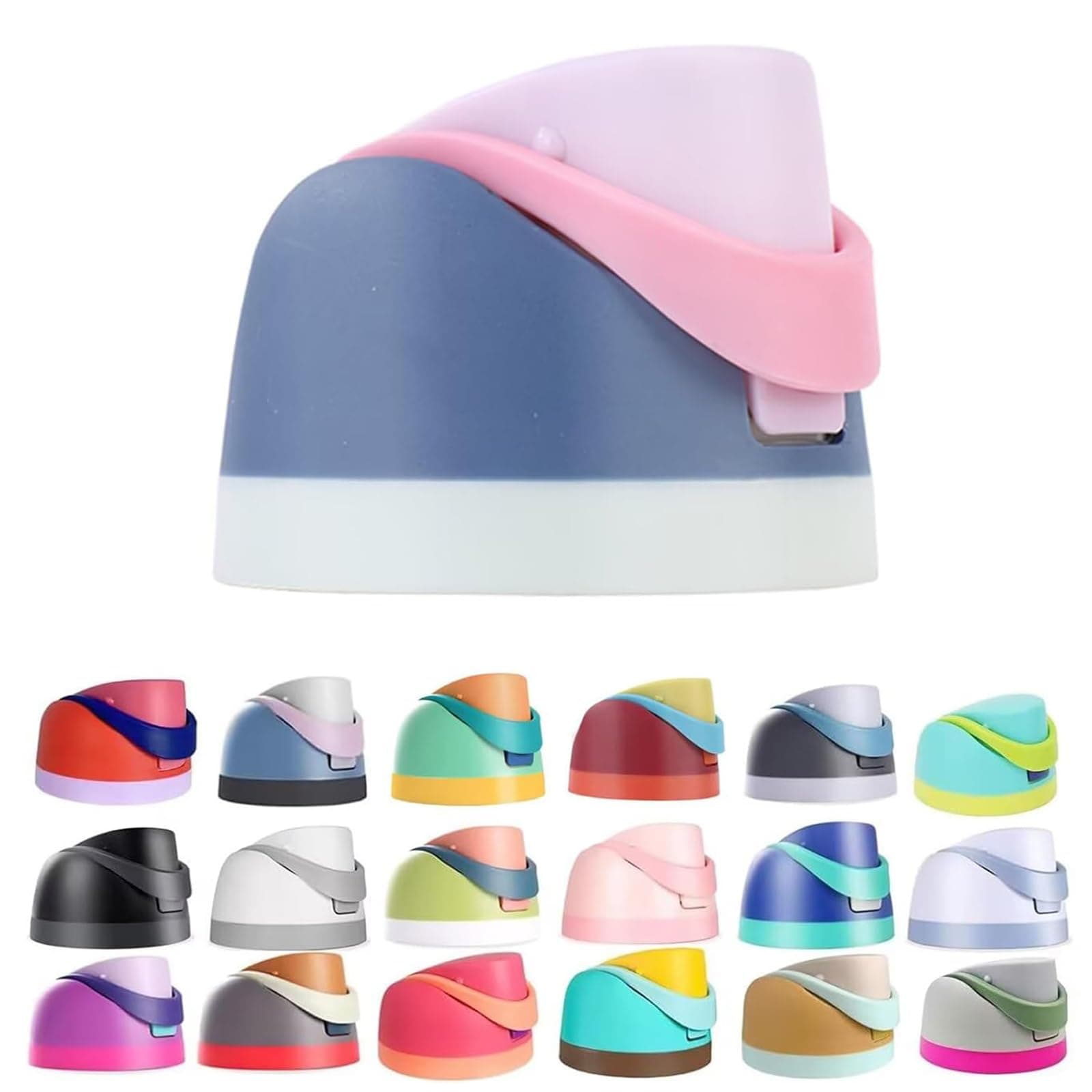 Replacement Lid for Owala Freesip, One Button Water Bottle Top Replacement Cap Compatible with Owala Cup 16oz 24oz 32oz 40oz, Leakproof Lids Accessory,BPA-Free,No Water Leakage