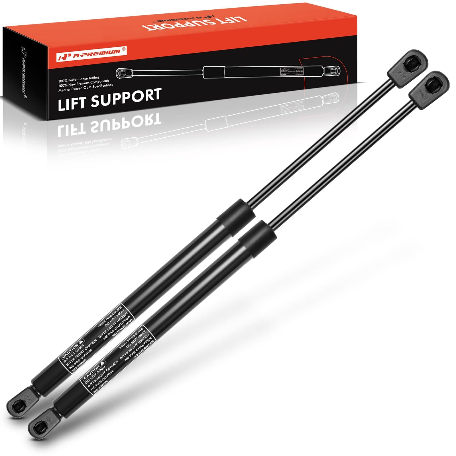 A-Premium Tailgate Hatch Liftgate Lift Supports Shock Struts Replacement for Hyundai Tucson 2005-2009 2-PC Set