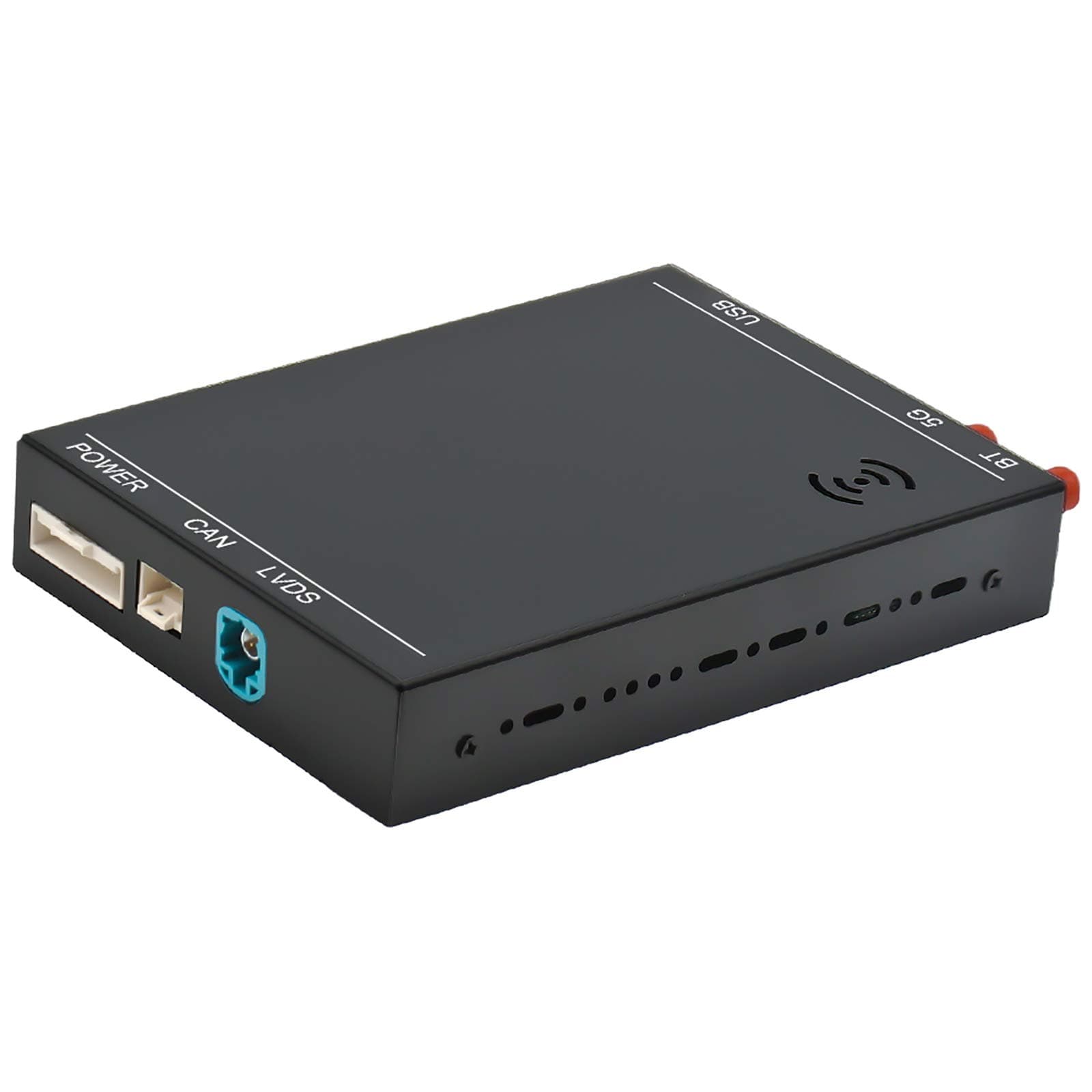 LEXXSONOEM Screen Upgrade Wireless CarPlay Decoder Box Android Auto Mirror Link for Mercedes Benz A B C V GLA GLC GLS CLA Class 2015-2018 with NTG 5.0+ System