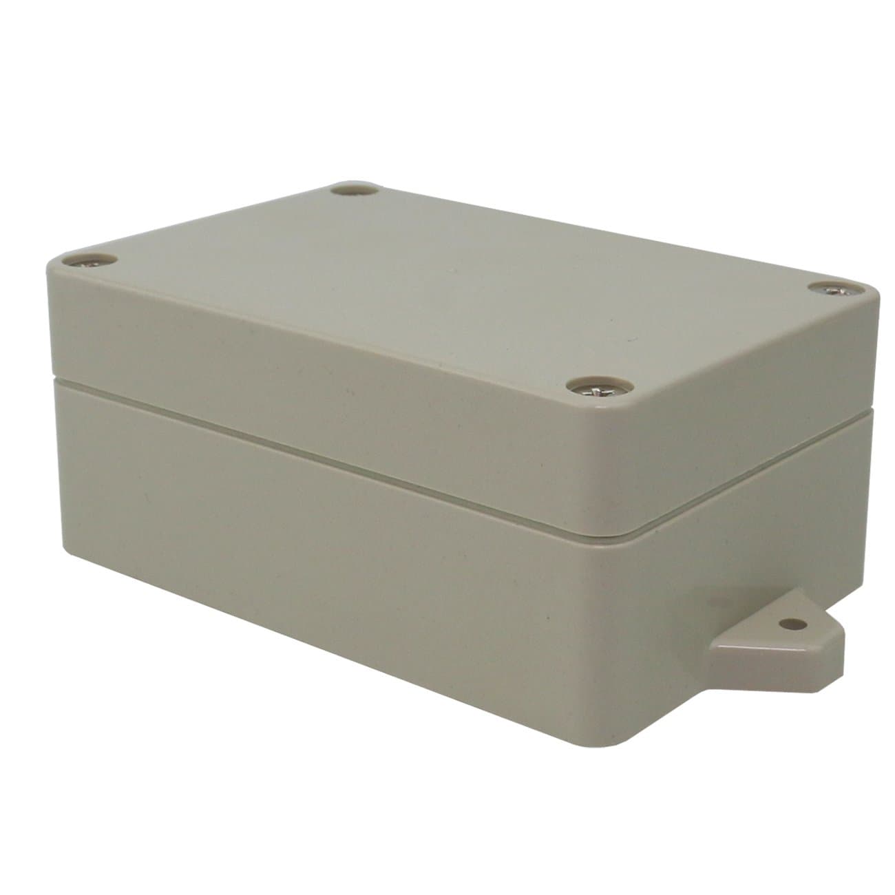 Ogrmar Plastic Dustproof IP65 Junction Box DIY Case Enclosure 3.9"x 2.8"x 1.6" Grey 43238-35072