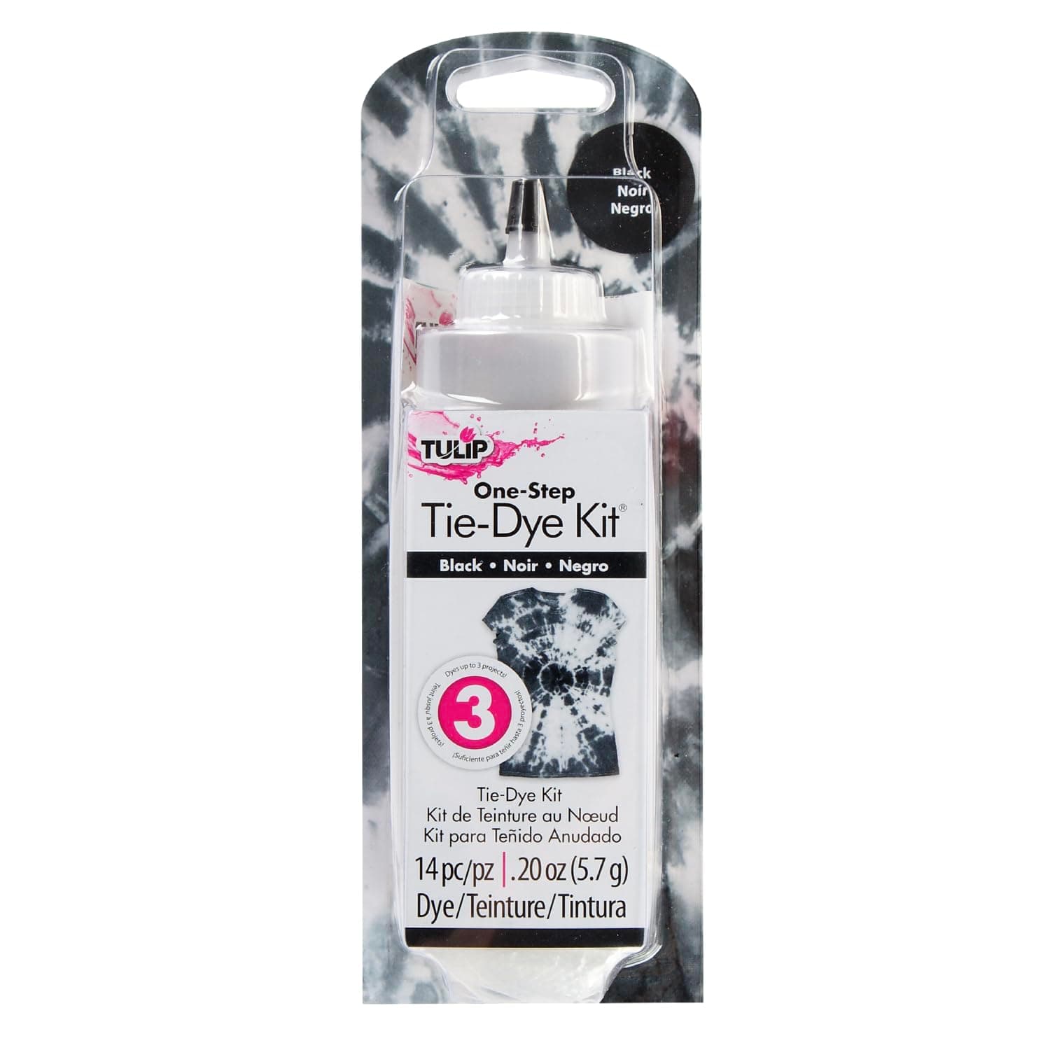 Tulip One-Step Tie-Dye Kit Dye Kits- Black