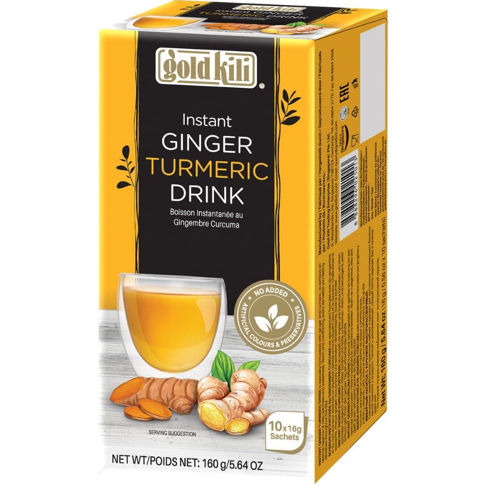 Instant Ginger Turmeric Drink with Honey