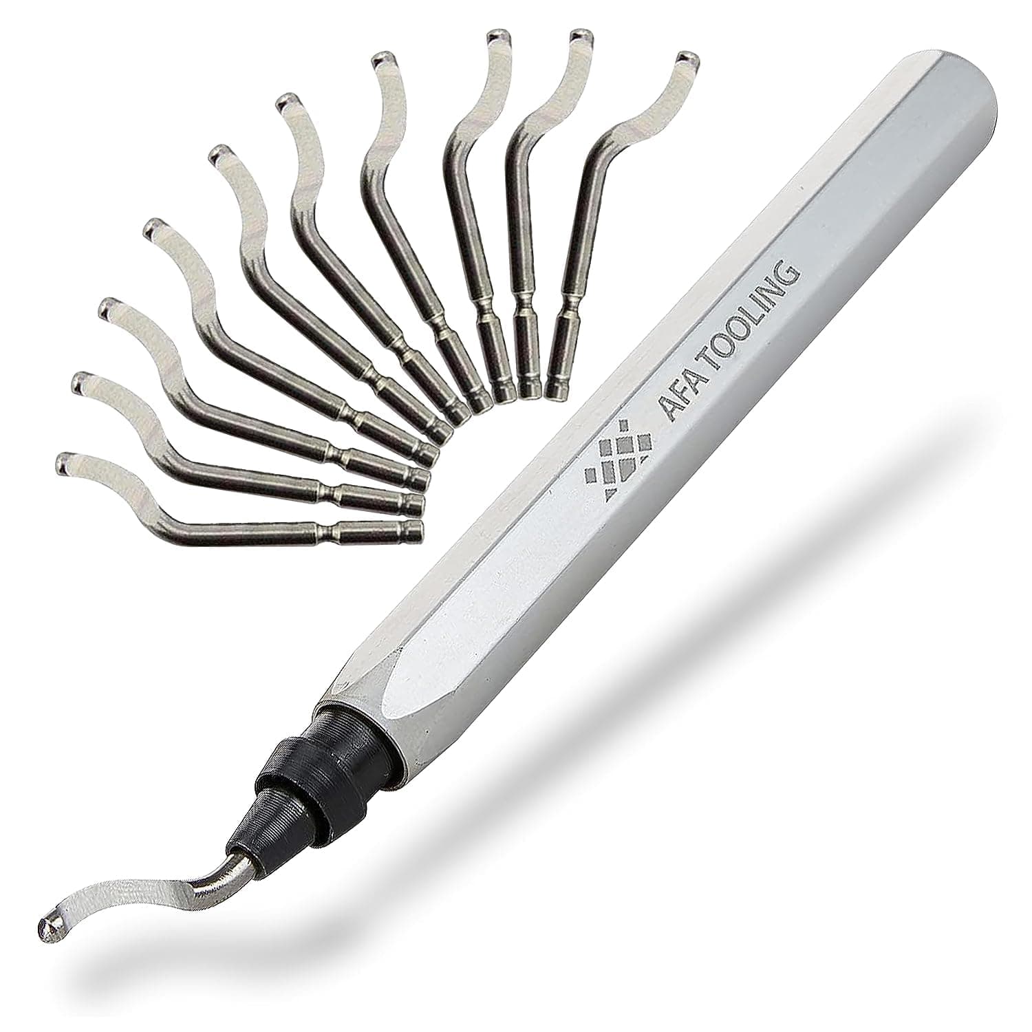 AFA Tooling Approved for Automotive Deburring Tool with a Blade and Pack of 10 Extra Blades