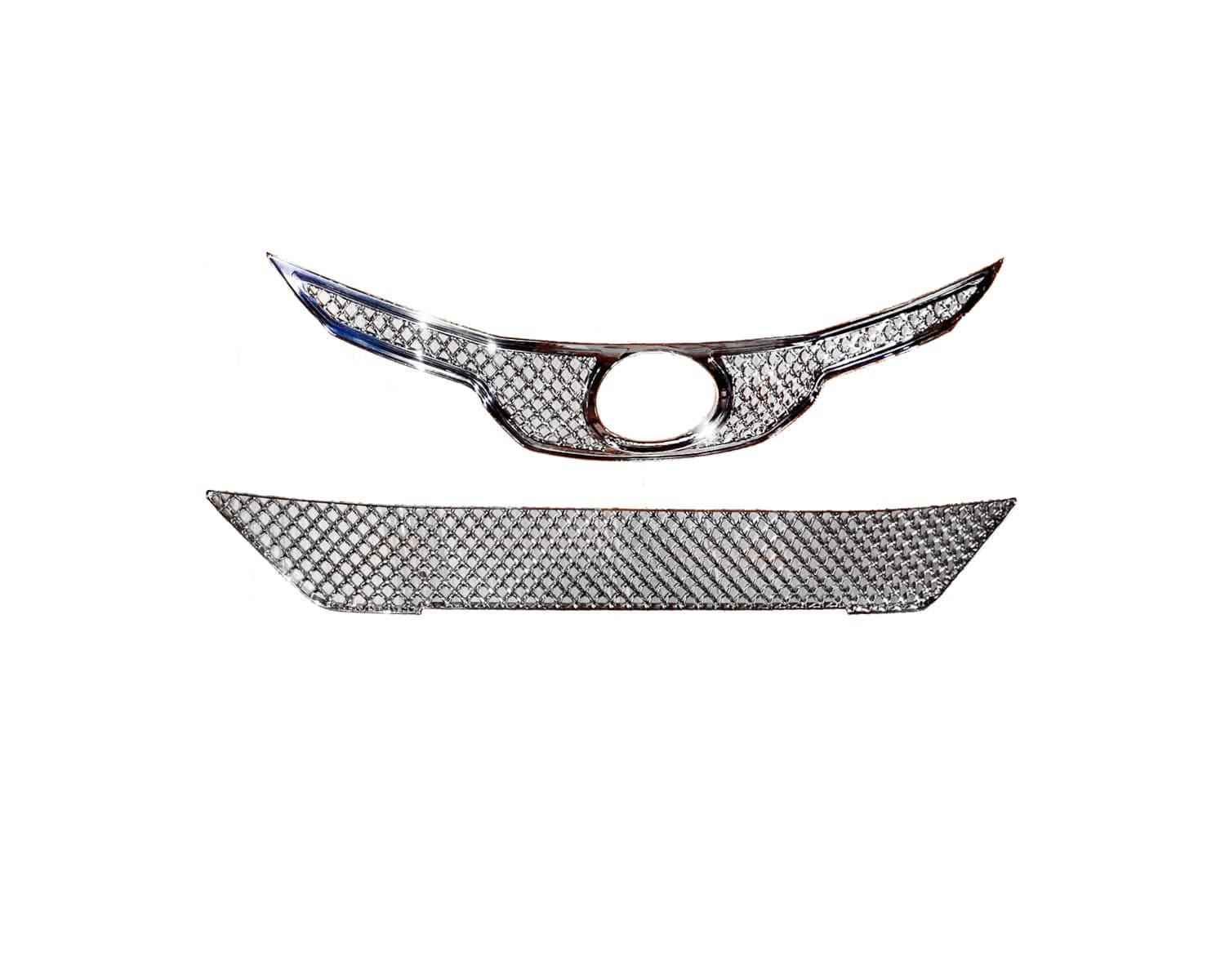 Bentley Style 4Pcs Front Chrome Grill Compatible with Etios Type 3 (2018-2019)